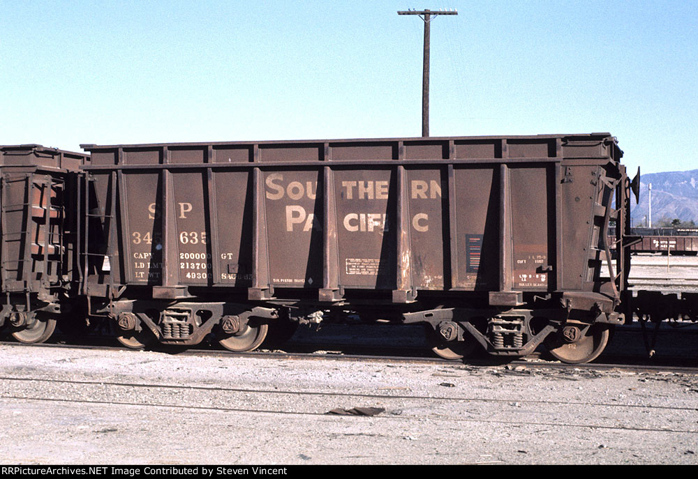 Southern Pacific iron ore gondola SP #345635